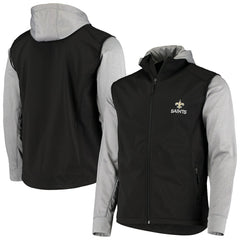 New Orleans Saints Dunbrooke Alpha Full-Zip Jacket - Black/Gray cheap