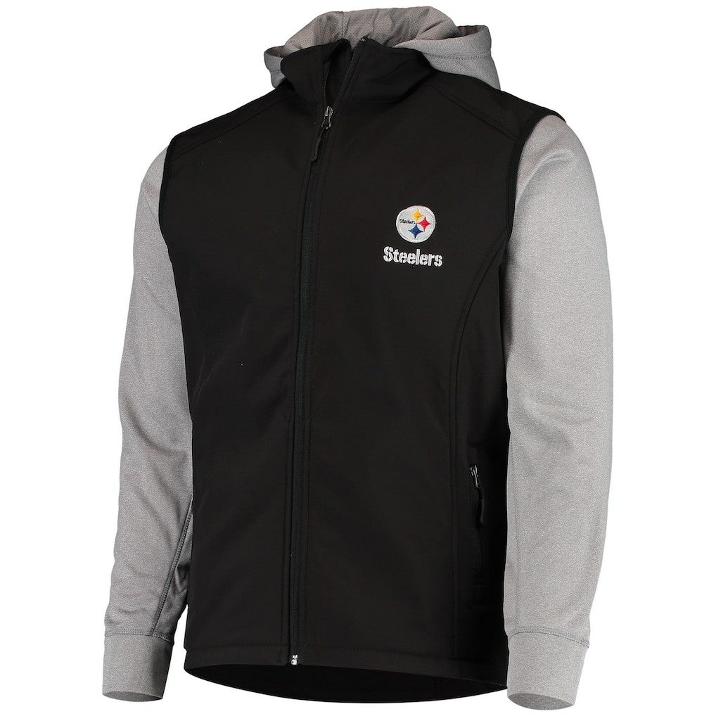Pittsburgh Steelers Dunbrooke Alpha Full-Zip Jacket - Black/Gray online