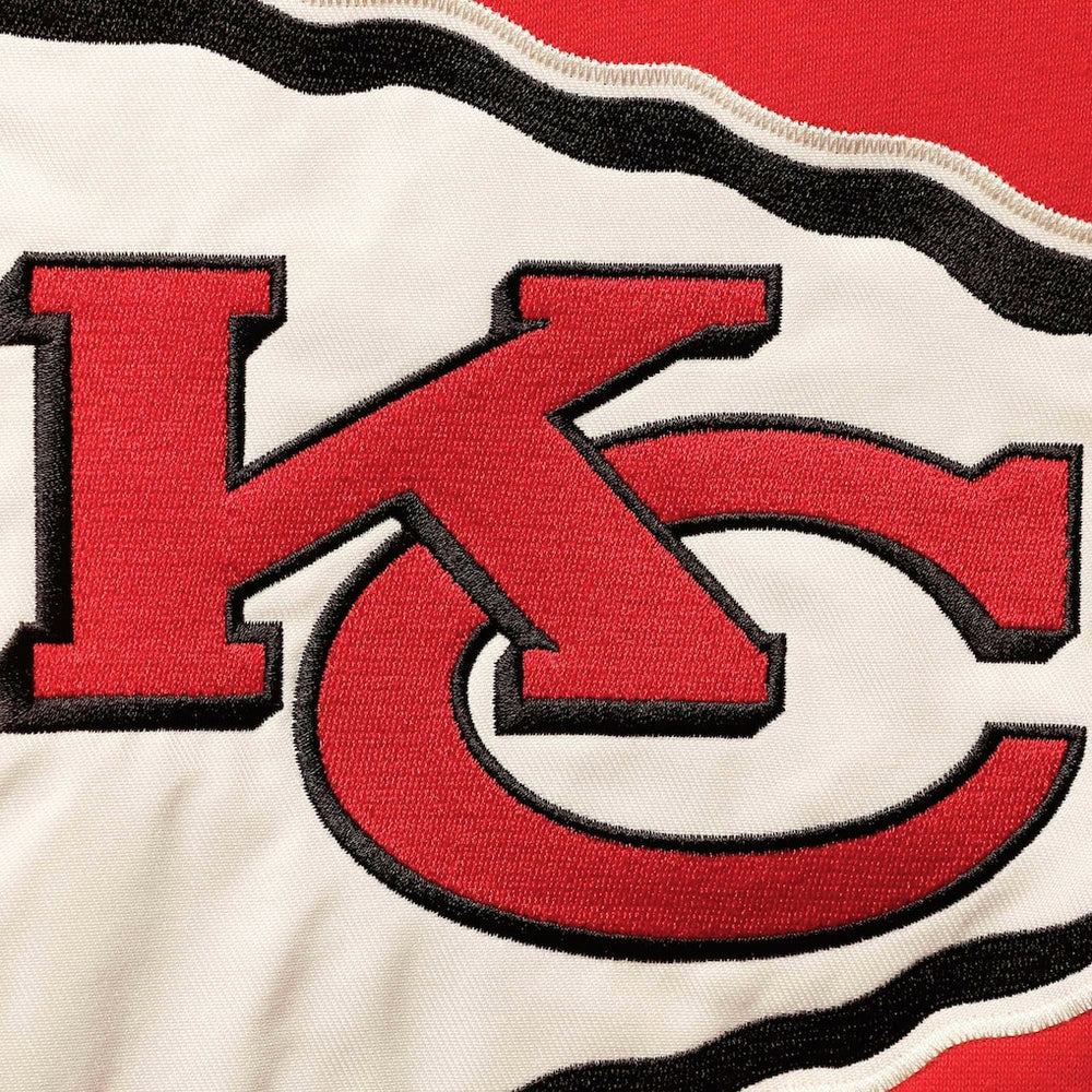 Kansas City Chiefs '47 Lacer V-Neck Pullover Hoodie - Red/Gold for sale