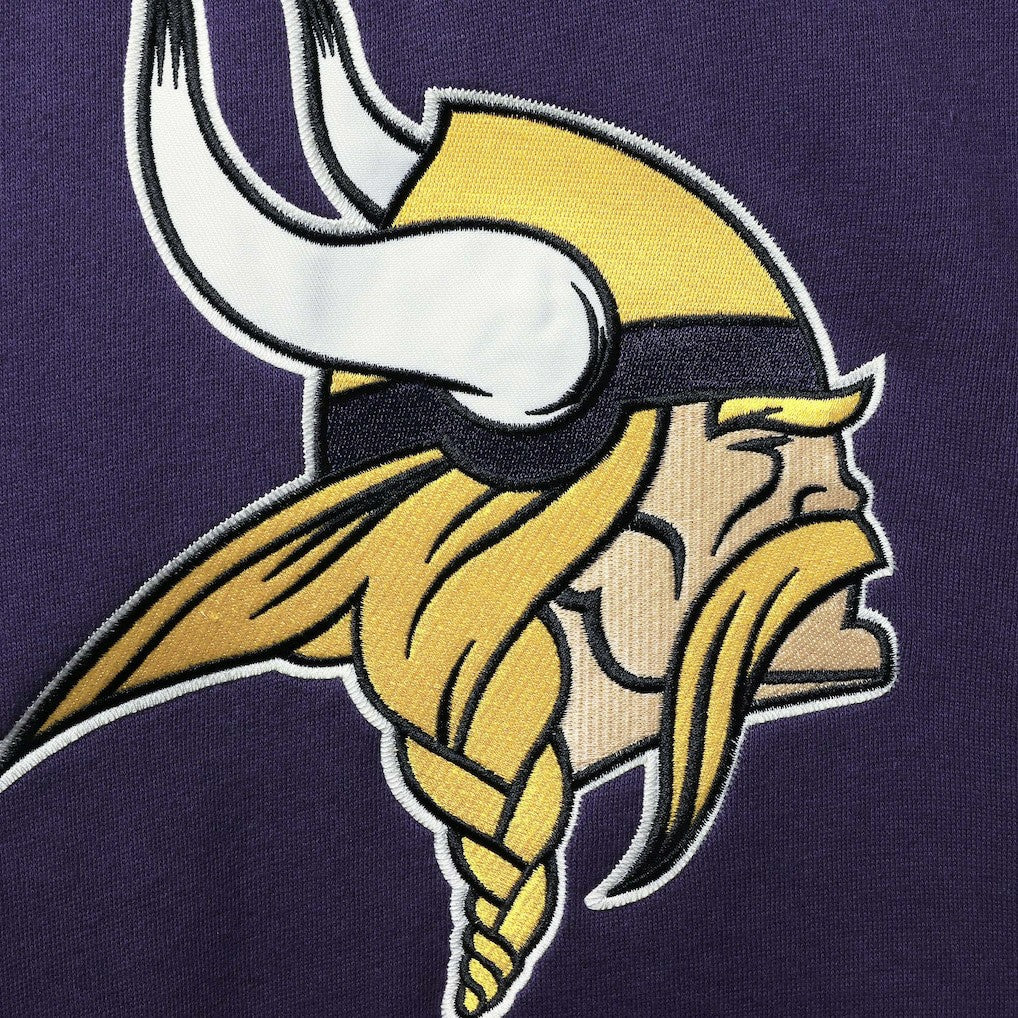 Minnesota Vikings '47 Lacer V-Neck Pullover Hoodie - Purple/Gold outlet