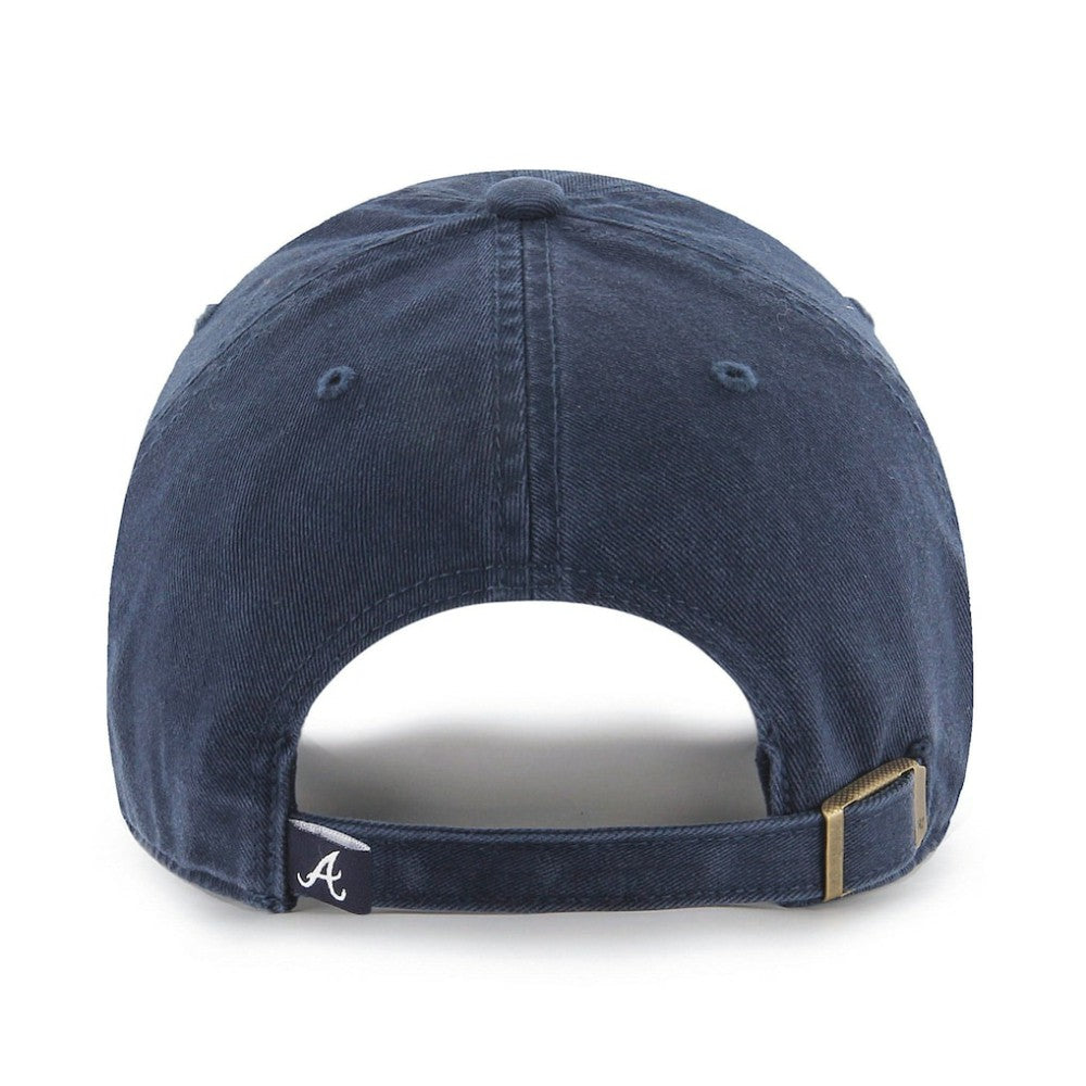 Atlanta Braves Clean Up Adjustable Hat - Navy | 47 brand