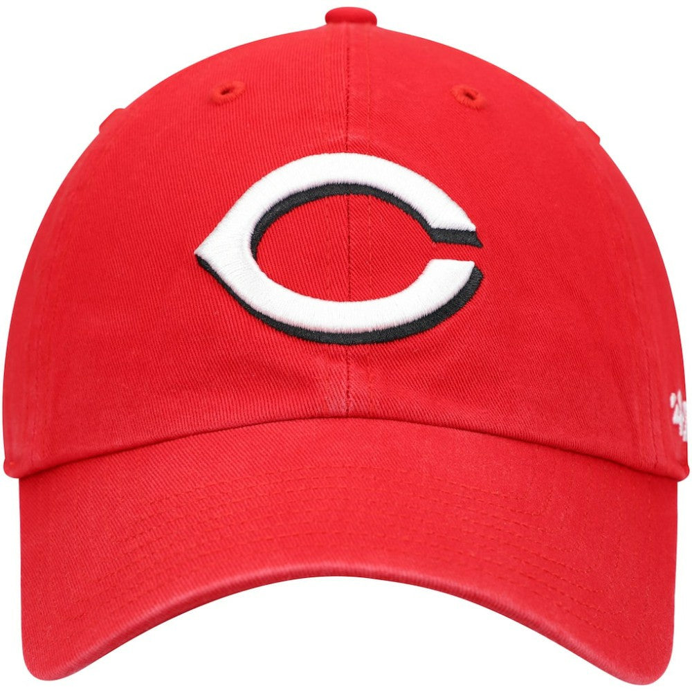 Cincinnati Reds Clean Up Adjustable Hat - Red | 47 brand