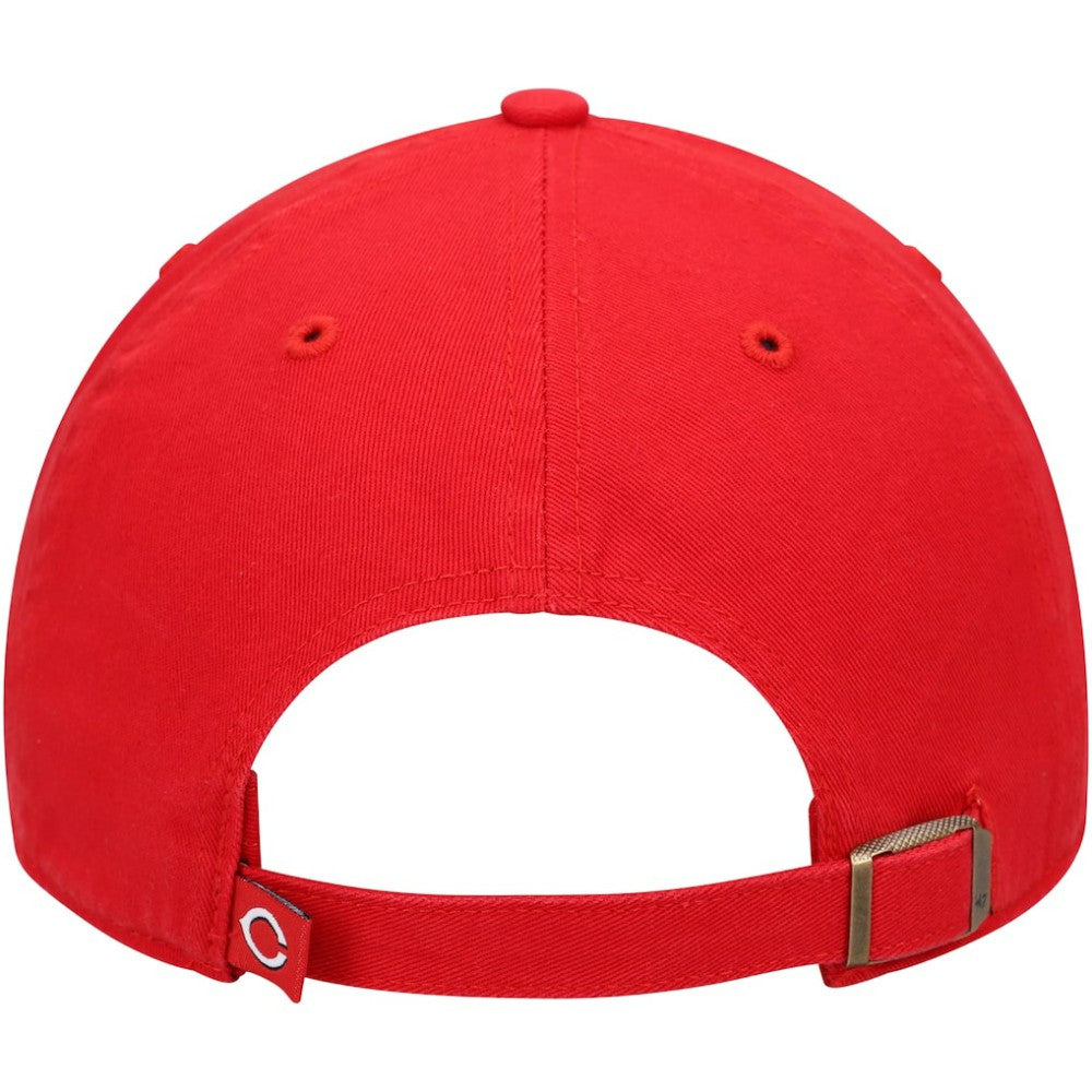 Cincinnati Reds Clean Up Adjustable Hat - Red | 47 brand