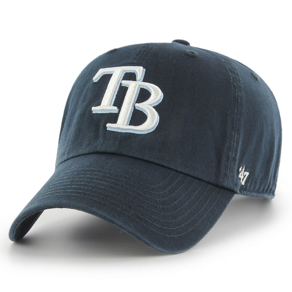 Tampa Bay Rays Clean Up Adjustable Hat - Navy | 47 brand