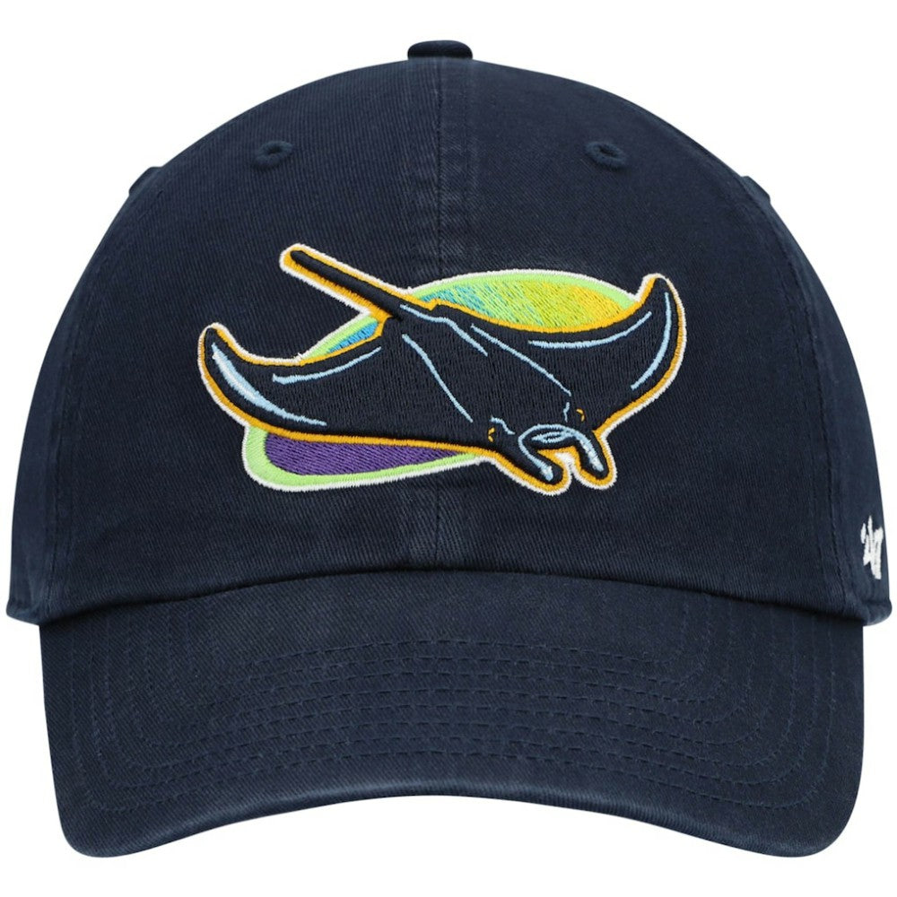 Tampa Bay Rays Clean Up Adjustable Hat - Navy | 47 brand
