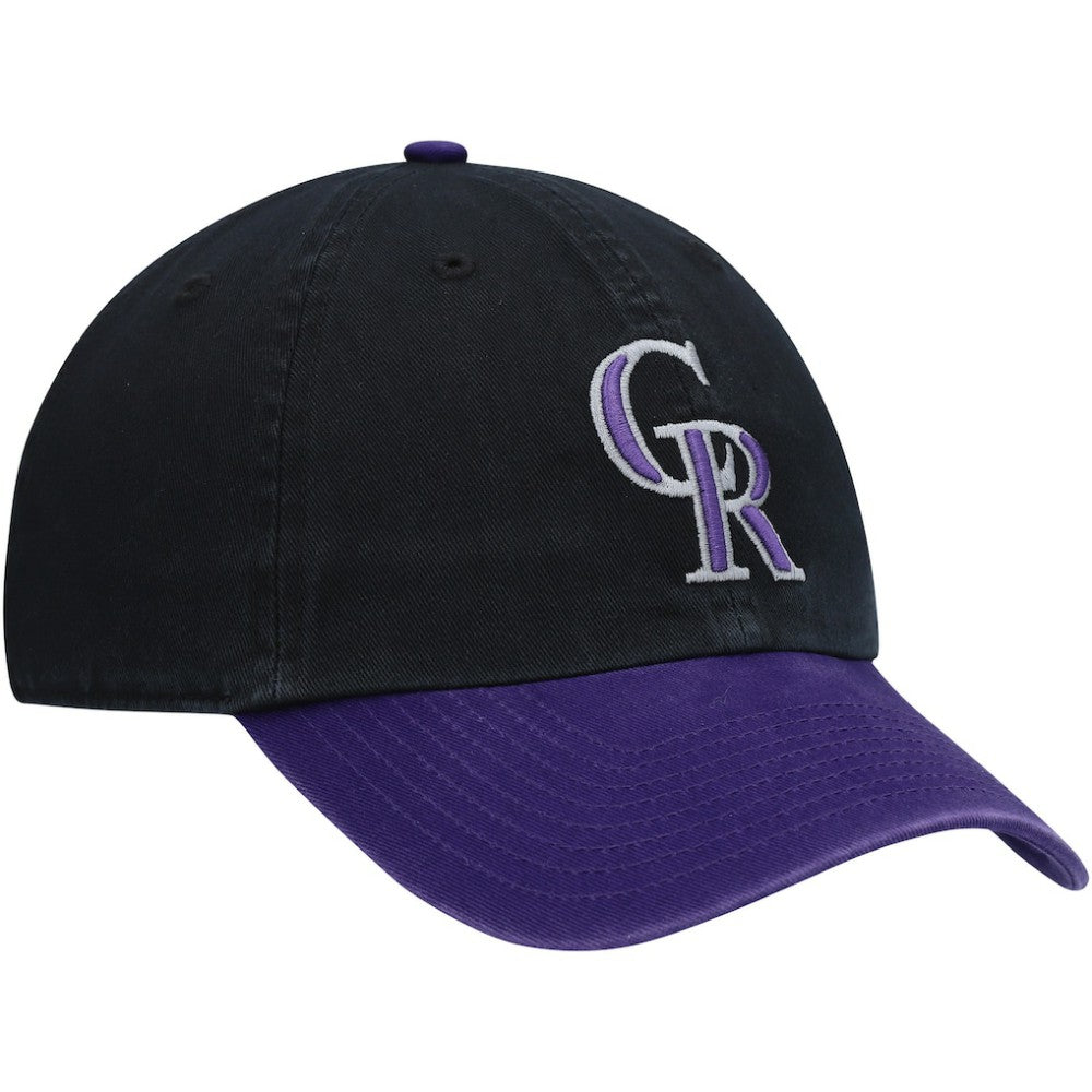 Colorado Rockies Clean Up Adjustable Hat - Black | 47 brand