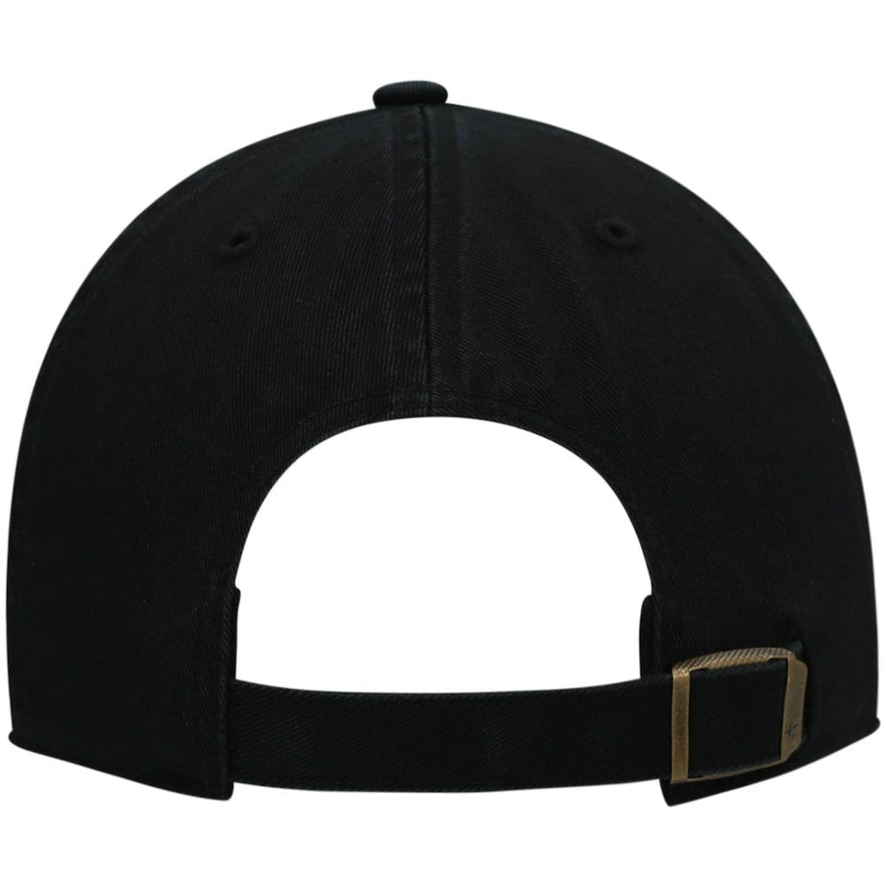 Baltimore Orioles Logo Cooperstown Collection Clean Up Adjustable Hat - Black | 47 brand