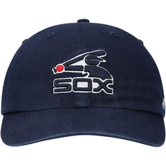 Chicago White Sox 1983 Logo Cooperstown Collection Clean Up Adjustable Hat - Navy | 47 brand