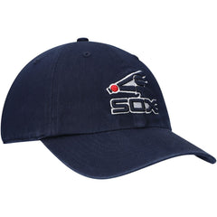 Chicago White Sox 1983 Logo Cooperstown Collection Clean Up Adjustable Hat - Navy | 47 brand