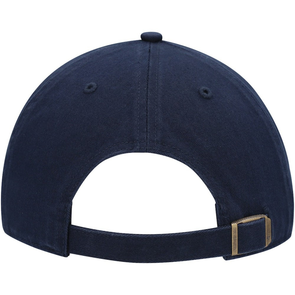 Houston Astros Logo Cooperstown Collection Clean Up Adjustable Hat - Navy | 47 brand