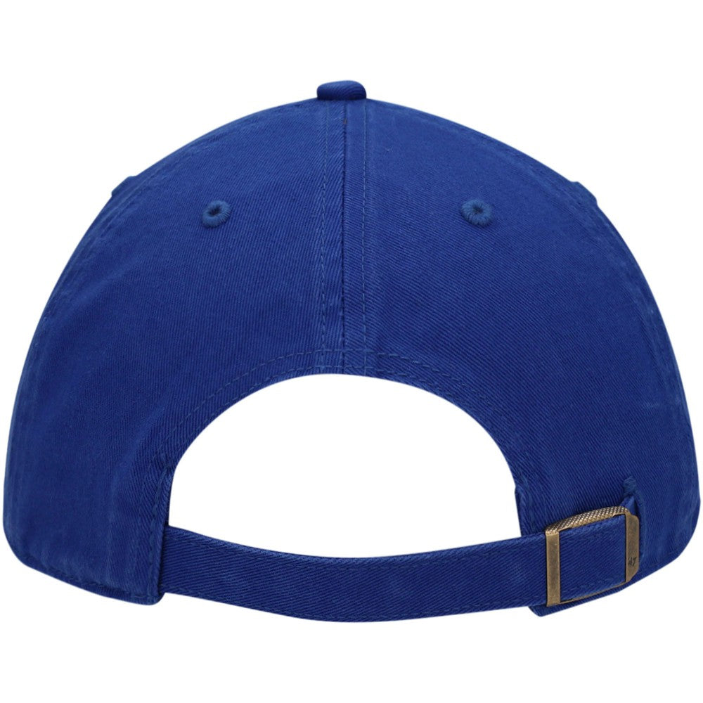 Brooklyn Dodgers Logo Cooperstown Collection Clean Up Adjustable Hat - Royal | 47 brand