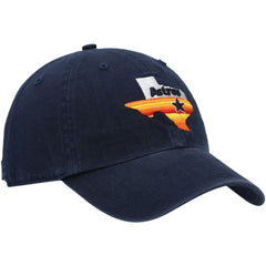 Houston Astros 1984 Logo Cooperstown Collection Clean Up Adjustable Hat - Navy | 47 brand