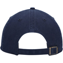 Chicago Cubs C Bear Logo Cooperstown Collection Clean Up Adjustable Hat - Navy | 47 brand