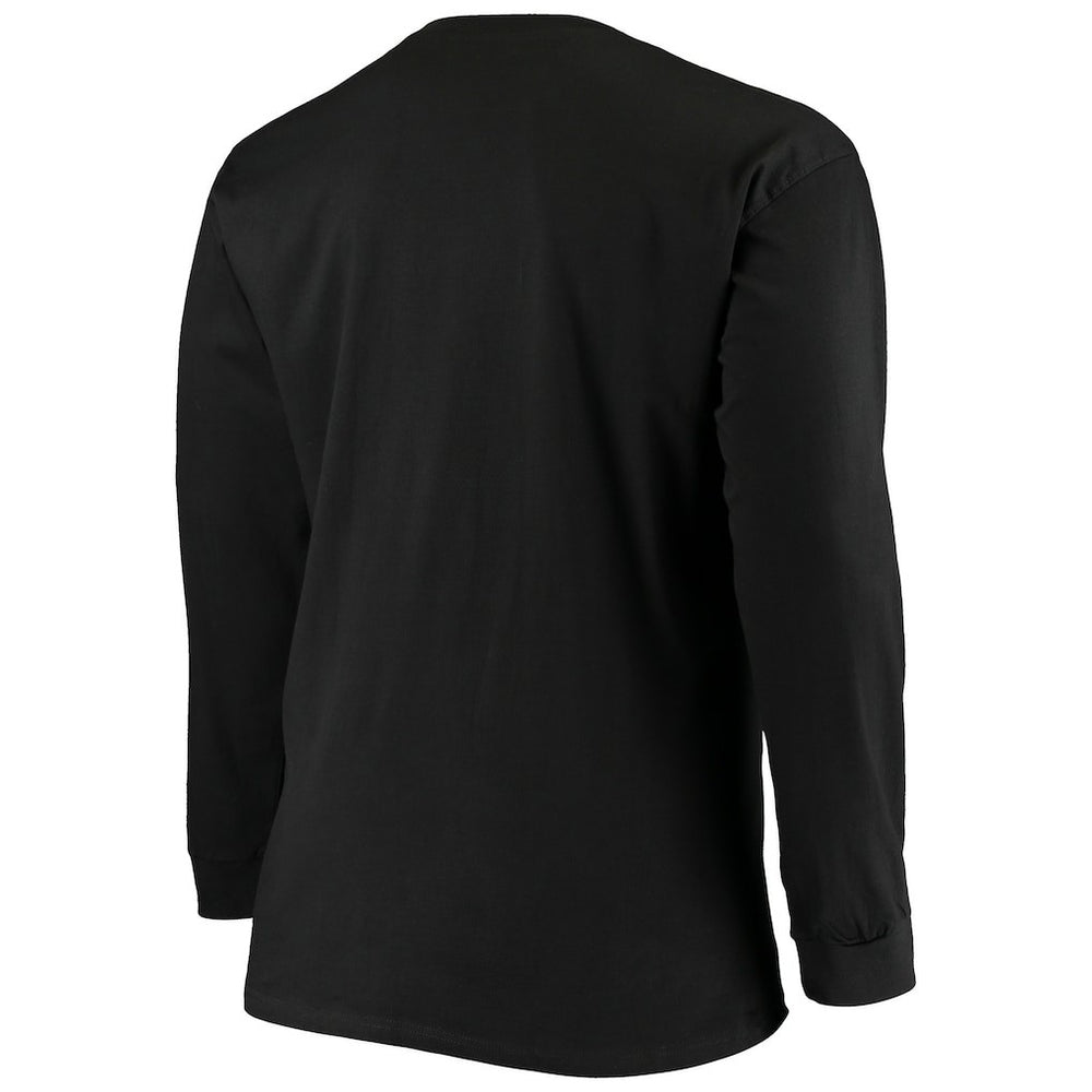 Jacksonville Jaguars Big & Tall Color Pop Long Sleeve T-Shirt - Black cheap