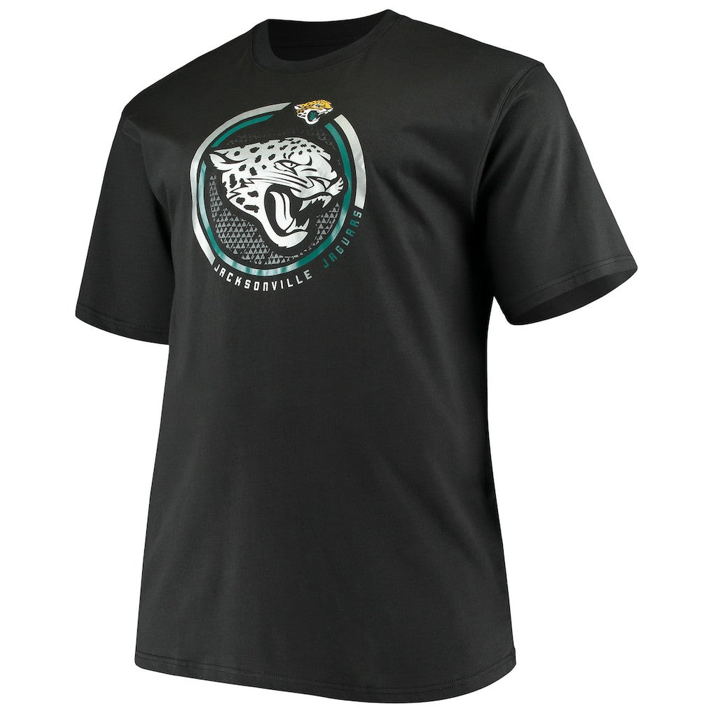 Jacksonville Jaguars Big & Tall Color Pop T-Shirt - Black outlet