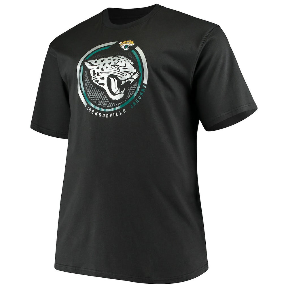 Jacksonville Jaguars Big & Tall Color Pop T-Shirt - Black outlet