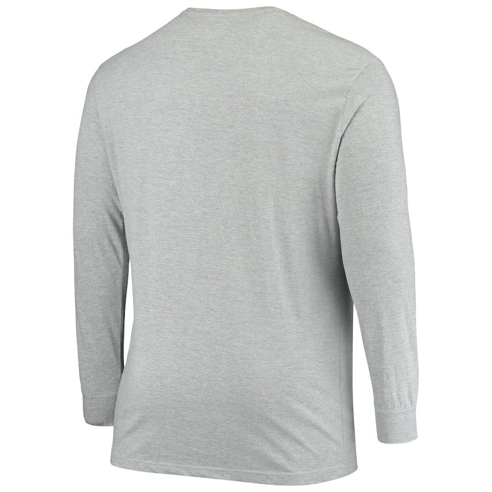 Cincinnati Bengals Big & Tall Practice Long Sleeve T-Shirt - Heathered Gray sale