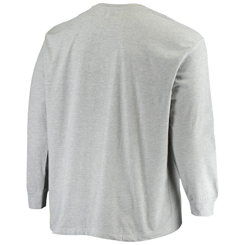 Los Angeles Rams Big & Tall Practice Long Sleeve T-Shirt - Heathered Gray for sale