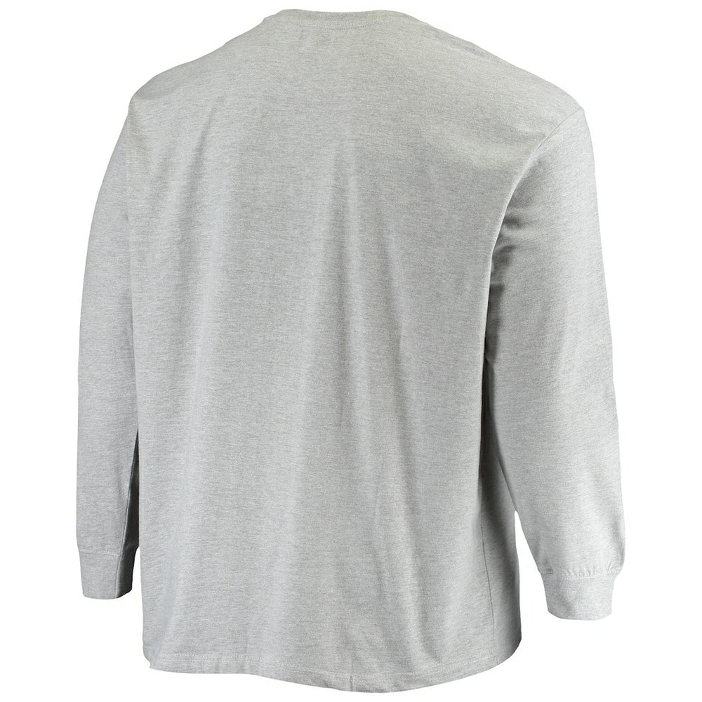 Los Angeles Rams Big & Tall Practice Long Sleeve T-Shirt - Heathered Gray for sale