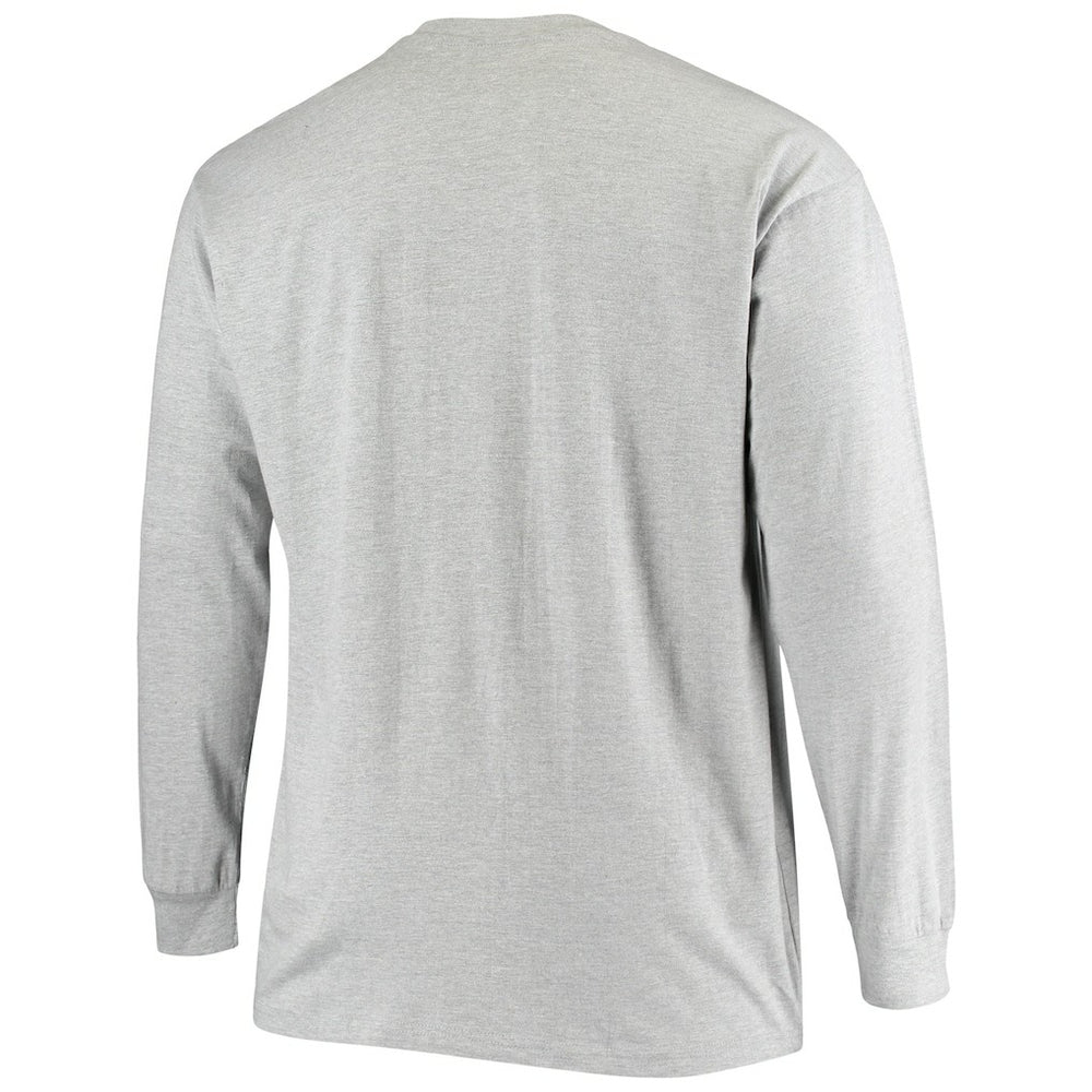 New Orleans Saints Big & Tall Practice Long Sleeve T-Shirt - Heathered Gray discount