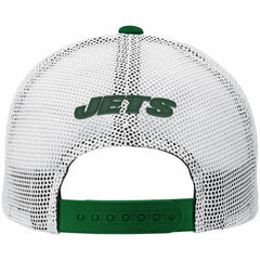 New York Jets Youth Core Lockup Adjustable Hat - Green/White for sale
