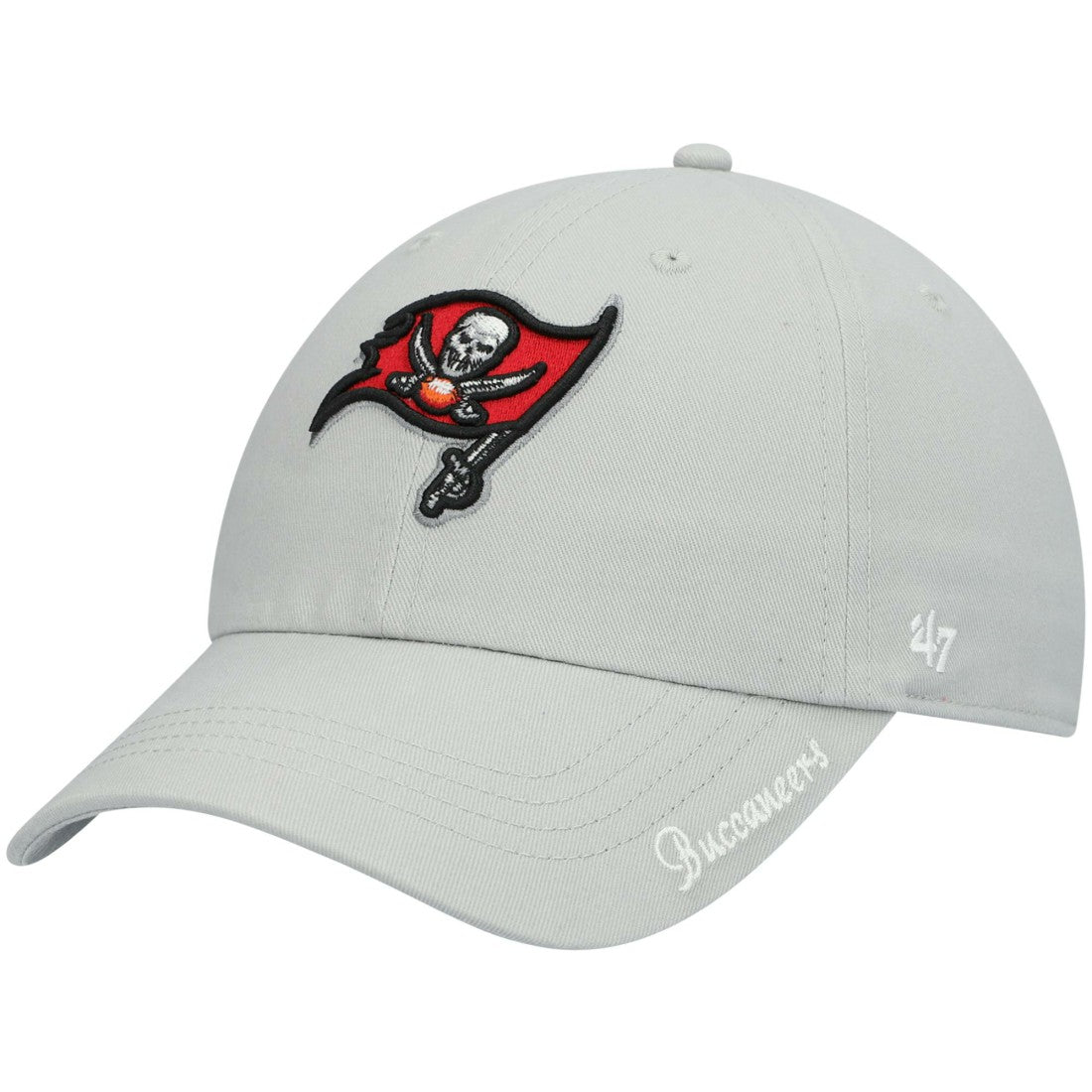 Tampa Bay Buccaneers '47 Women's Miata Clean Up Primary Adjustable Hat - Pewter for sale