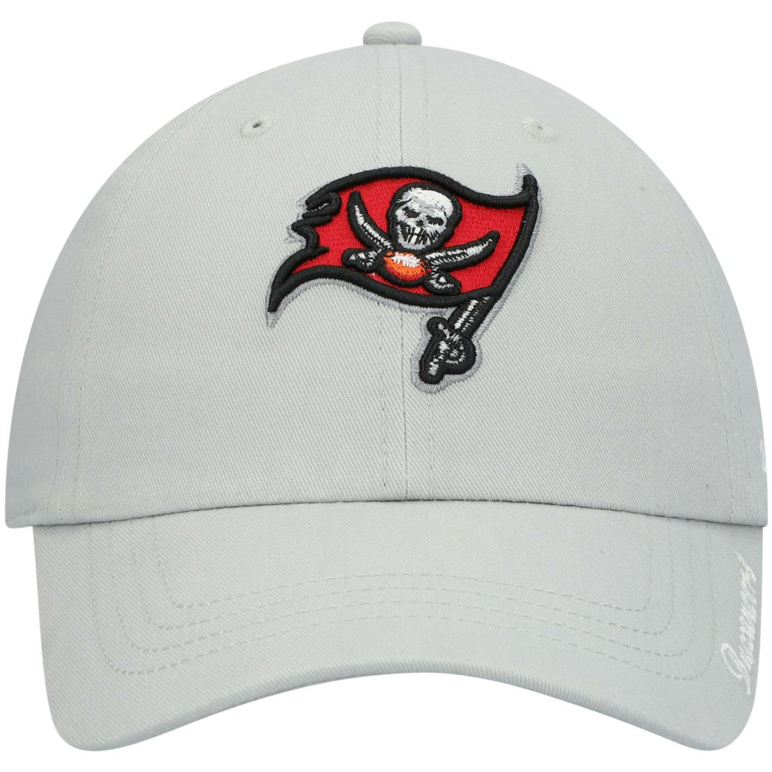 Tampa Bay Buccaneers '47 Women's Miata Clean Up Primary Adjustable Hat - Pewter for sale