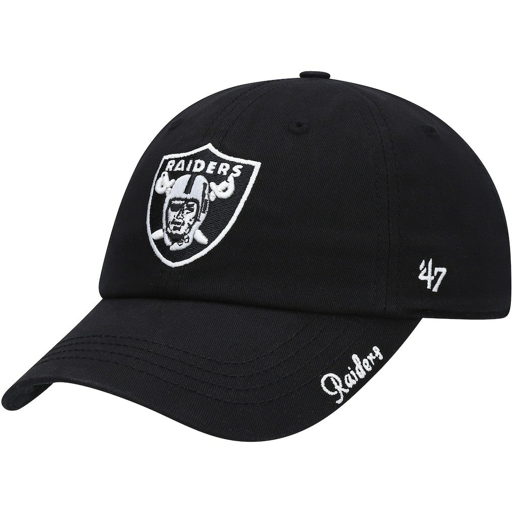Las Vegas Raiders '47 Women's Miata Clean Up Primary Adjustable Hat - Black outlet
