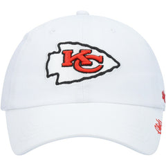 Kansas City Chiefs '47 Women's Miata Clean Up Logo Adjustable Hat - White on sale