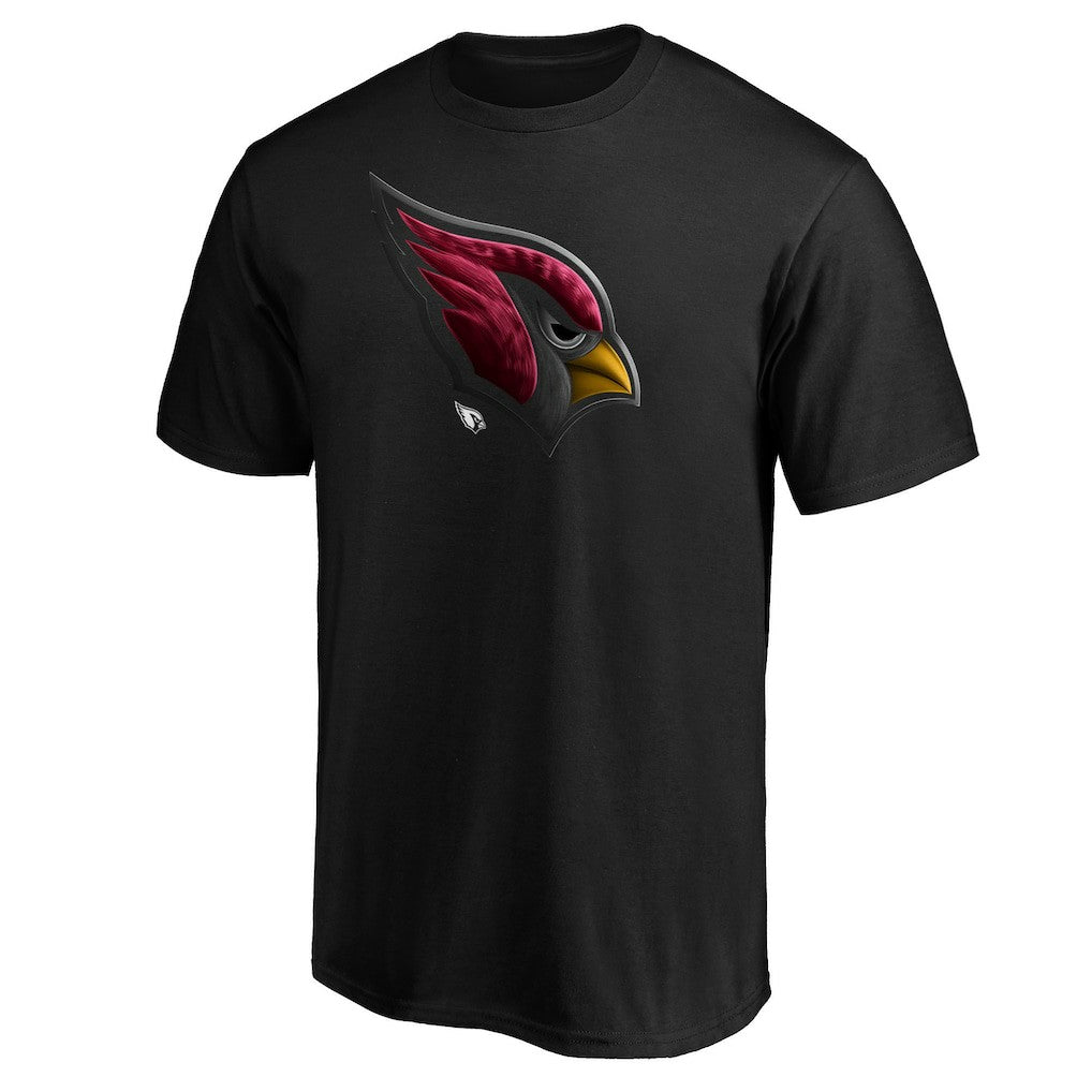 Arizona Cardinals Midnight Mascot Team Logo T-Shirt - Black outlet