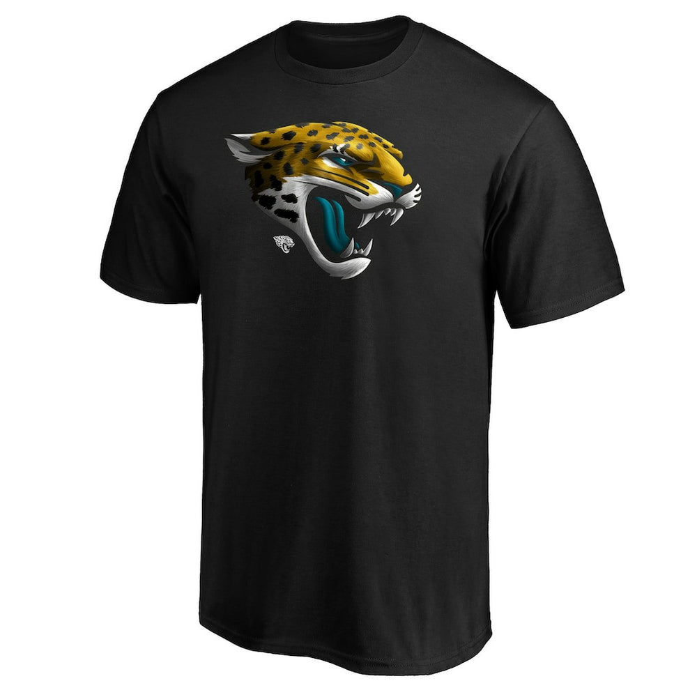 Jacksonville Jaguars Midnight Mascot Team Logo T-Shirt - Black outlet