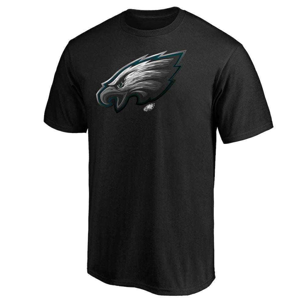 Philadelphia Eagles Midnight Mascot Team Logo T-Shirt - Black outlet