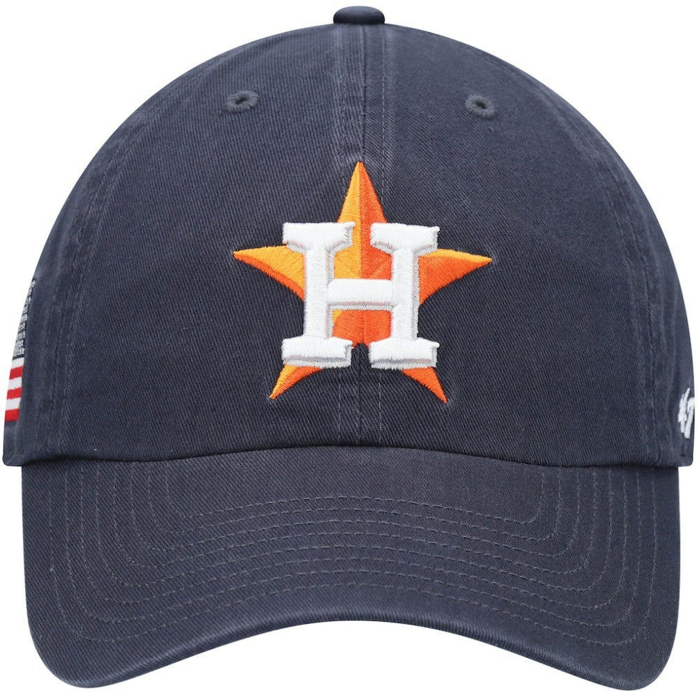 Houston Astros Heritage Clean Up Adjustable Hat - Navy | 47 brand