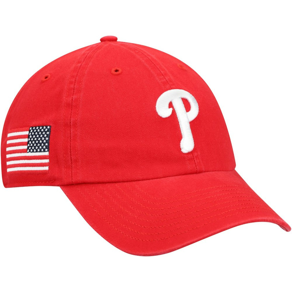 Philadelphia Phillies Heritage Clean Up Adjustable Hat - Red | 47 brand