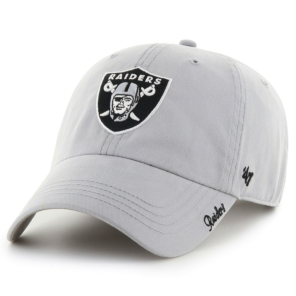 Las Vegas Raiders '47 Women's Miata Clean Up Secondary Adjustable Hat - Silver discount
