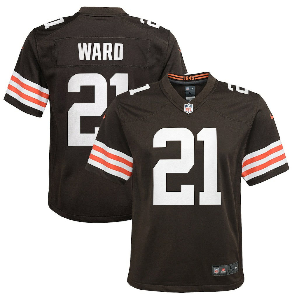 Denzel Ward Cleveland Browns Youth Game Jersey - Brown | Nike online