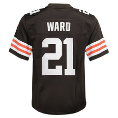 Denzel Ward Cleveland Browns Youth Game Jersey - Brown | Nike online