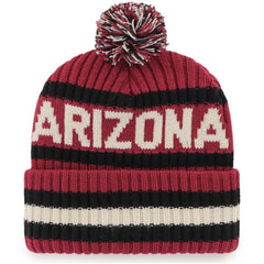 Arizona Cardinals '47 Bering Cuffed Knit Hat with Pom - Cardinal outlet