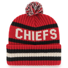 Kansas City Chiefs '47 Bering Cuffed Knit Hat with Pom - Red cheap