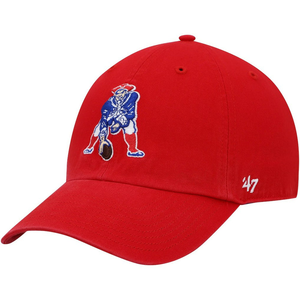 New England Patriots '47 Clean Up Adjustable Hat - Red on sale