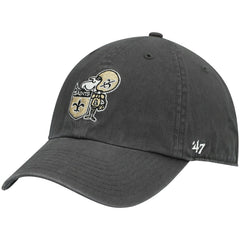 New Orleans Saints '47 Clean Up Adjustable Hat - Charcoal sale