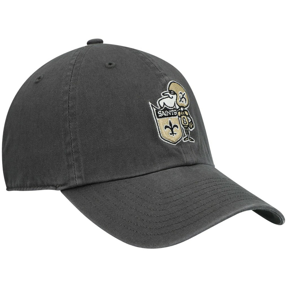 New Orleans Saints '47 Clean Up Adjustable Hat - Charcoal sale