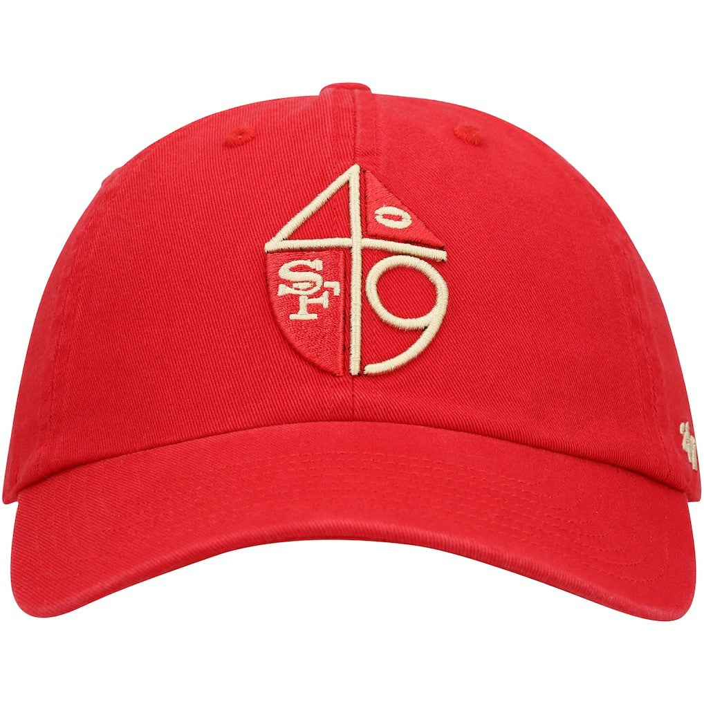 San Francisco 49ers '47 Clean Up Adjustable Hat - Scarlet on sale