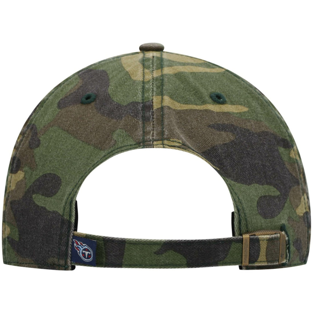 Tennessee Titans '47 Woodland Clean Up Adjustable Hat - Camo on sale
