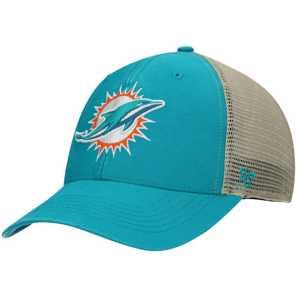 Miami Dolphins '47 Flagship MVP Snapback Hat - Aqua outlet