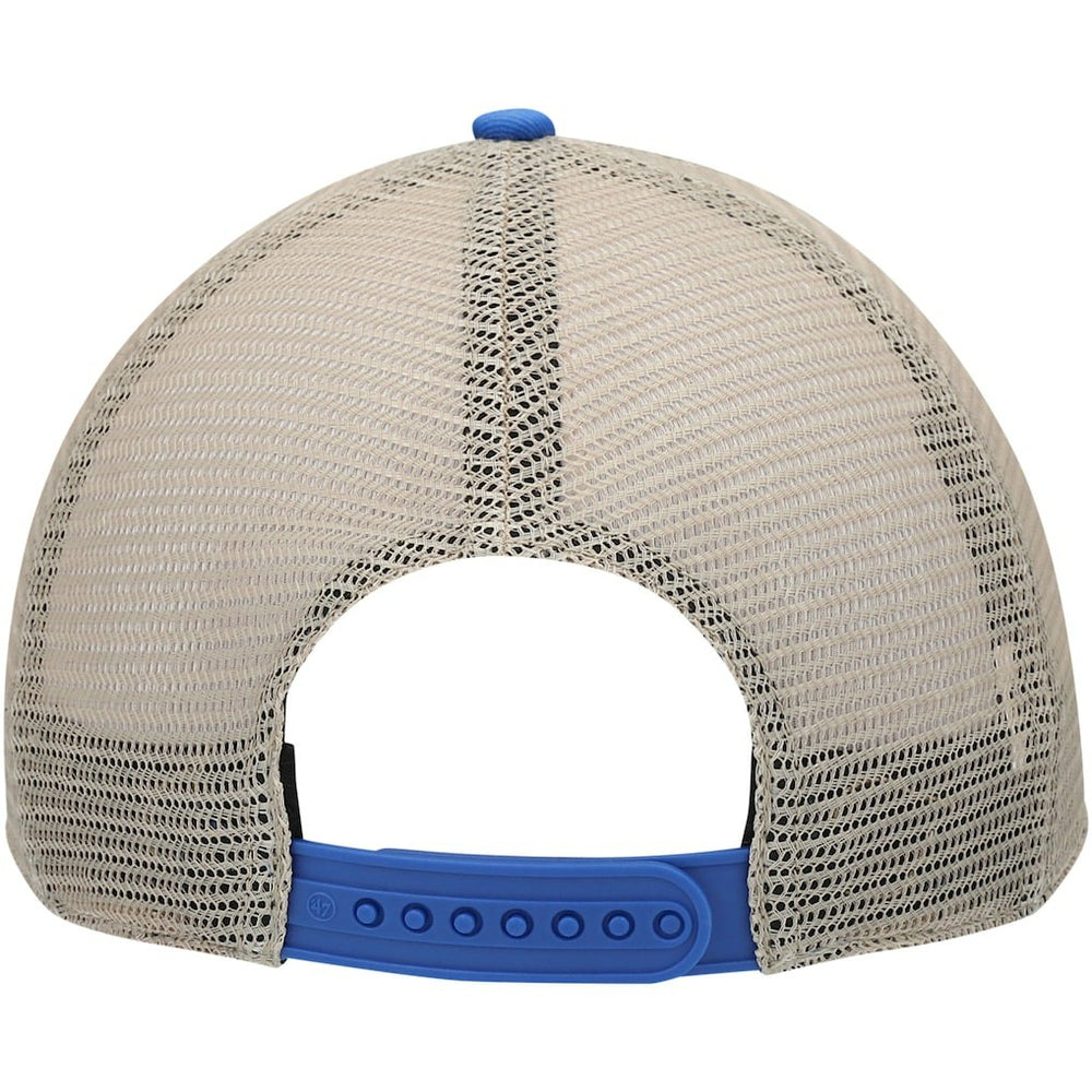 Los Angeles Rams '47 Flagship Logo MVP Snapback Hat - Royal/Natural on sale