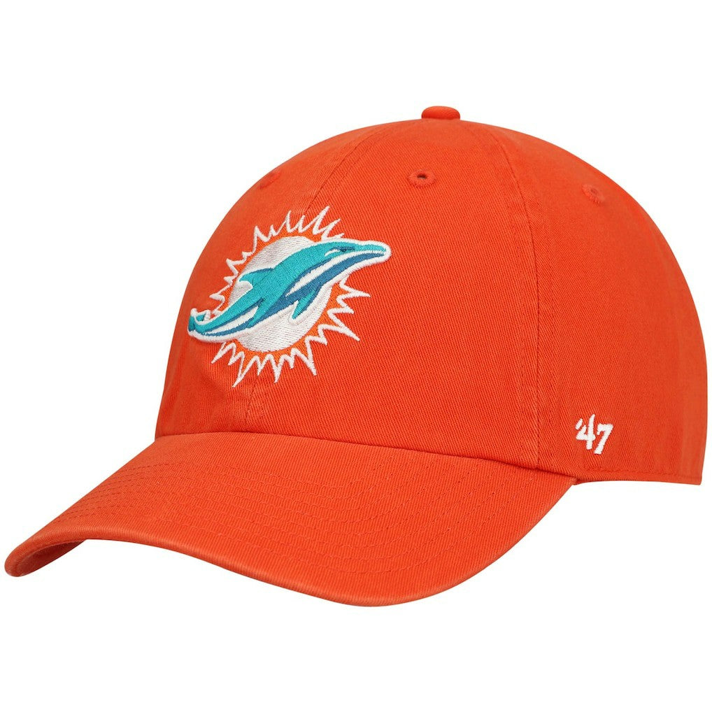 Miami Dolphins '47 Secondary Clean Up Adjustable Hat - Orange cheap