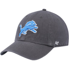 Detroit Lions '47 Secondary Clean Up Adjustable Hat - Charcoal discount