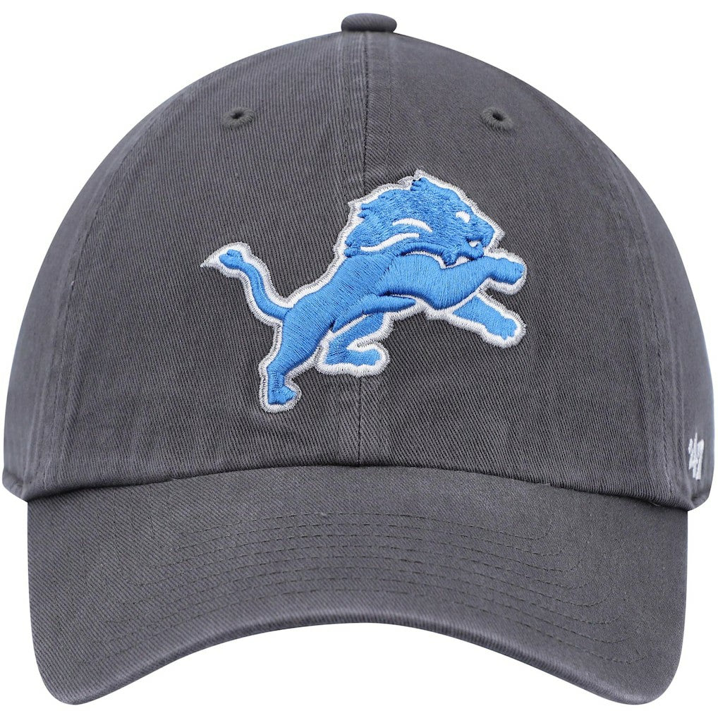 Detroit Lions '47 Secondary Clean Up Adjustable Hat - Charcoal discount