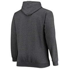 New Orleans Saints Big & Tall Practice Pullover Hoodie - Heathered Charcoal discount